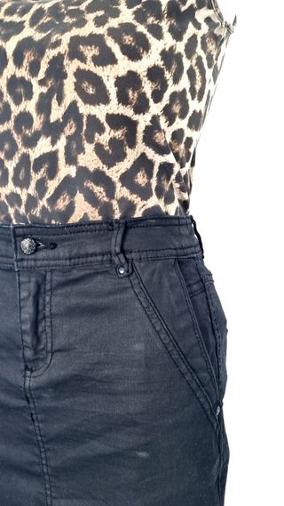 Falda Camaieu Talla 38 Azul
