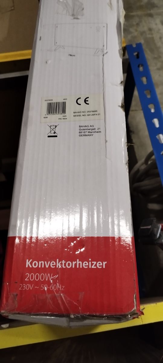 Calefactor TCL Cristal Negro