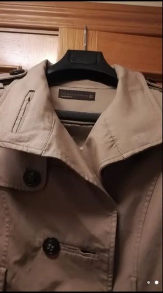 Chaqueta de ante y borrego talla M