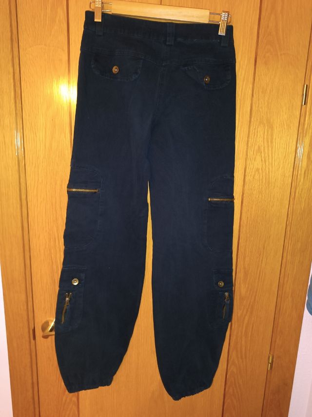 Vaqueros largos con cremalleras