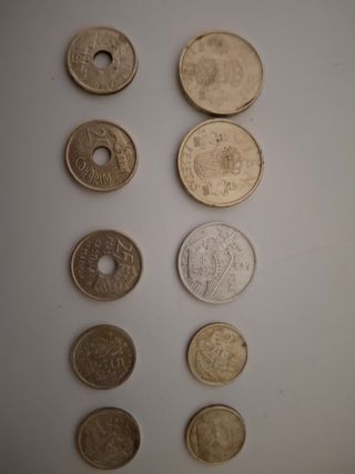 Lote monedas antiguas españolas