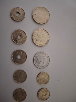 Lote monedas antiguas españolas