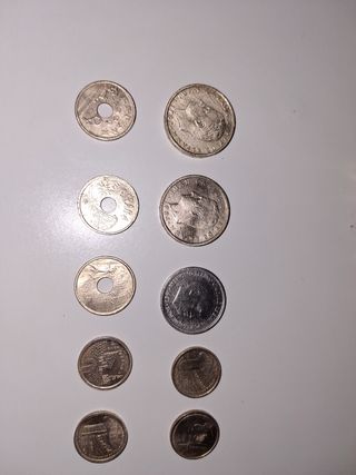 Lote monedas antiguas españolas