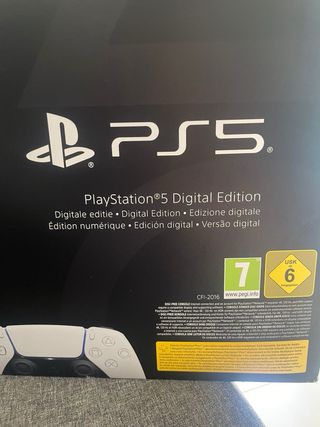 PS5 Digital Edition Blanca + Mando