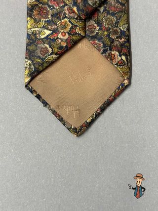 Corbata Jacquard Diseño Floral Multicolor
