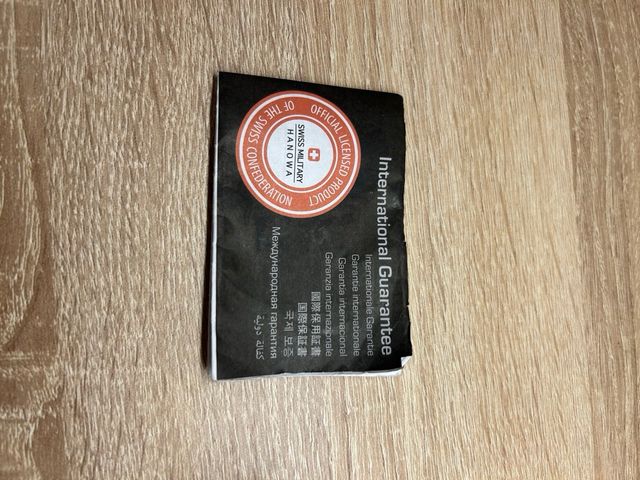 Reloj Swiss Military modelo Hanowa Negro