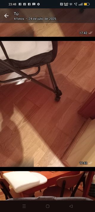 Cuna de viaje plegable