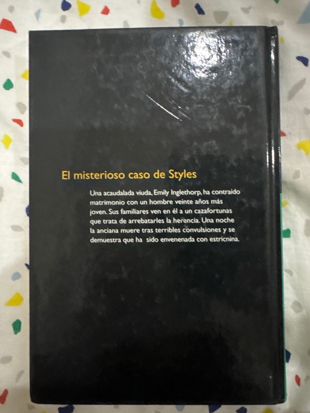 El misterioso caso de Styles - Novela negra