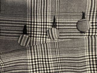 Falda H&M cuadros gris Talla M
