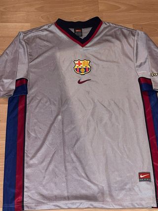 Segunda Equipación Barça, Temp.97/98 Nike