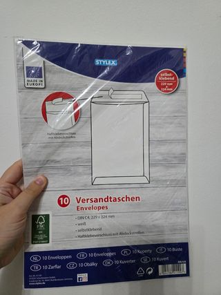 Buste per spedizioni Stylex DIN C4