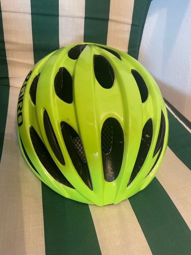 Casco Ciclismo Giro Amarillo Neón