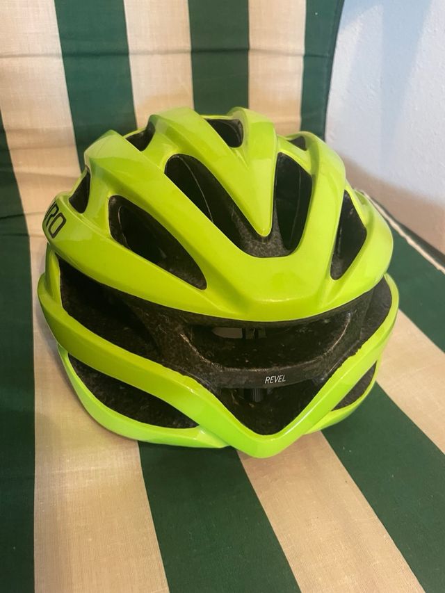 Casco Ciclismo Giro Amarillo Neón