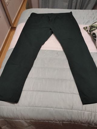 Pantalón chino UNIT verde T.50