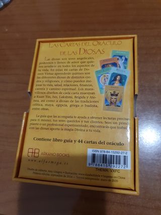 Las cartas oraculo de las diosas 