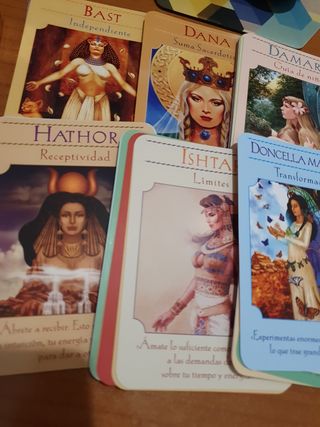 Las cartas oraculo de las diosas 