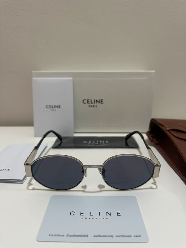 Occhiali da sole ovali Céline Eyewear Triomphe