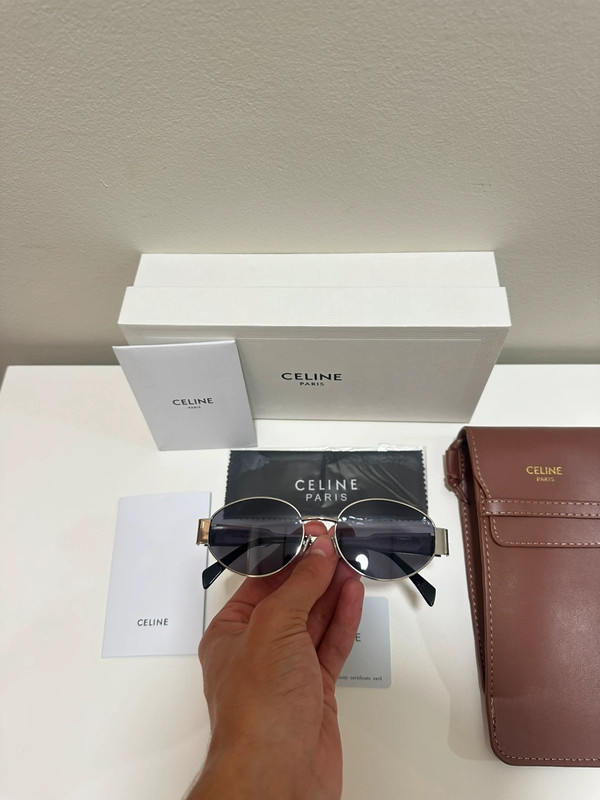 Occhiali da sole ovali Céline Eyewear Triomphe