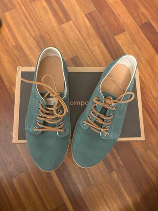 Zapatillas Pompeii Mujer Talla 38 Verde