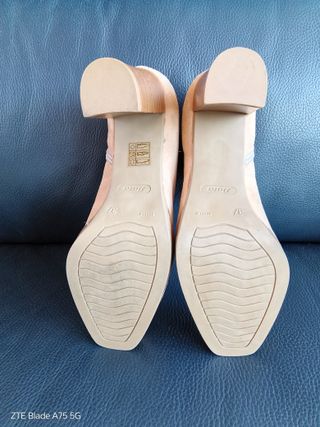 Stivaletti Bata Camoscio Beige Tg 37