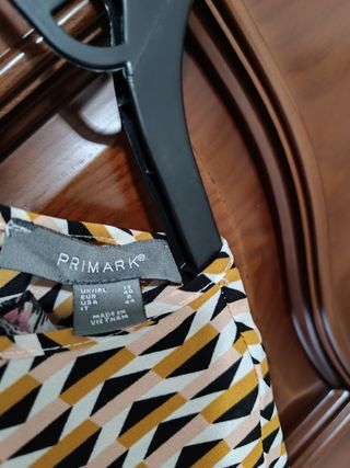 Camisa estampada multicolor