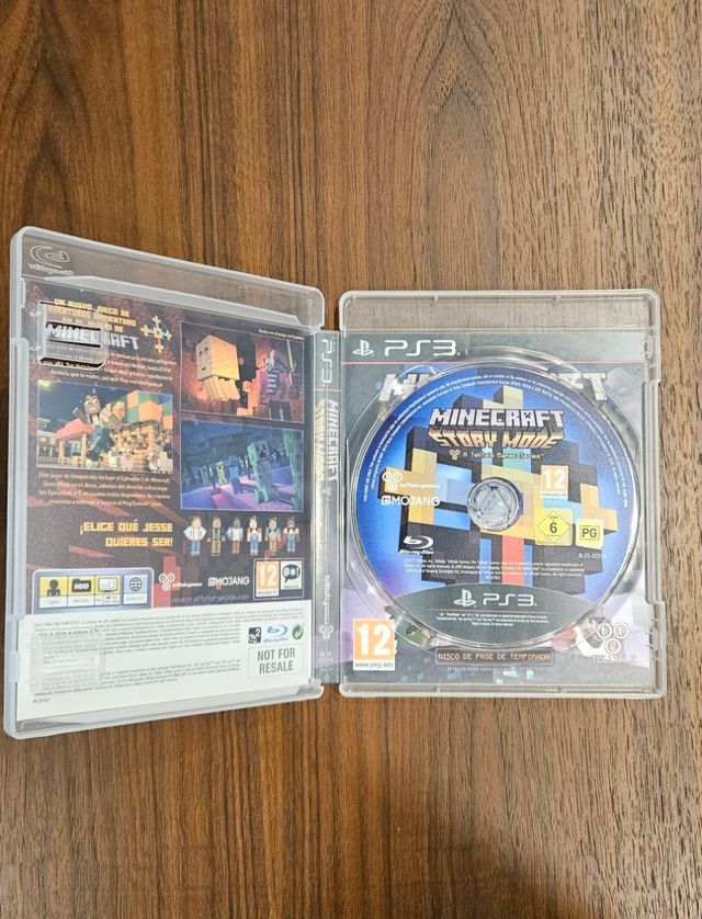Juego PS3 Minecraft Story Mode Telltale Games
