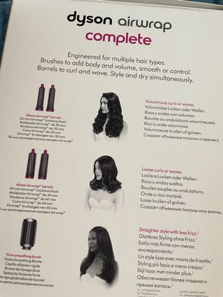 Dyson Airwrap - Set Completo Grigio/Rosa