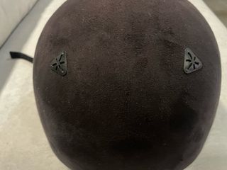 Casco de equitación negro