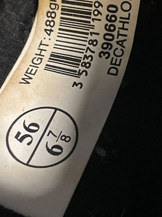 Casco de equitación negro