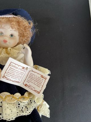 Bambola in ceramica Capodimonte