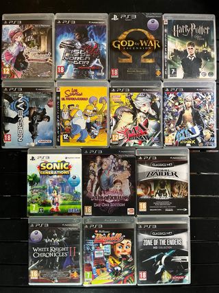 Juegos PS3 30€/unidad