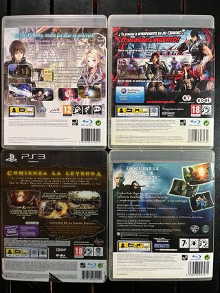 Juegos PS3 30€/unidad
