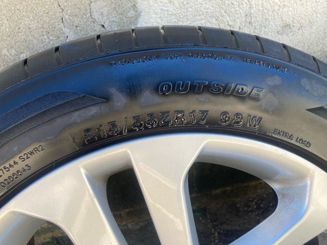 Llantas 17" Nissan Juke (4 unidades)