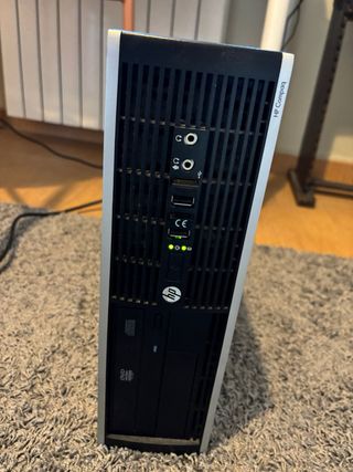 Ordenador Sobremesa HP Compaq Plata/Negro
