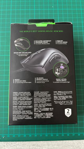 Razer Deathadder v2 Mini Ratón Gaming Negro
