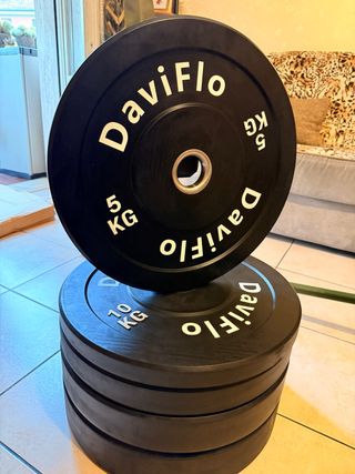 Dischi palestra foro 50mm DaviFlo