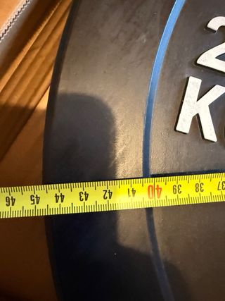 Dischi palestra foro 50mm DaviFlo