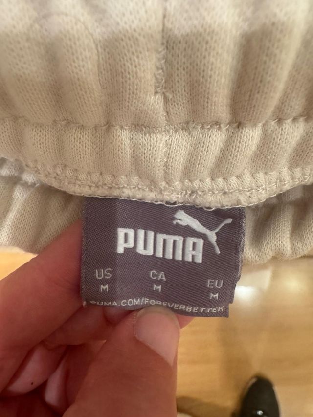 Pantalón Puma Beige hombre