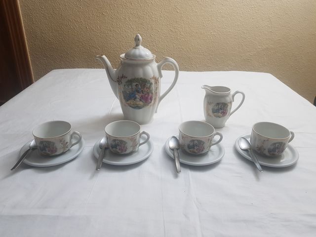 Juego de Café/Té Porcelana Vintage.