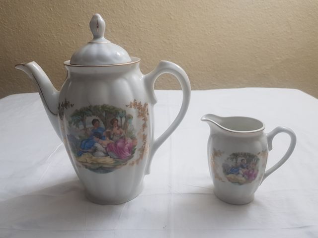 Juego de Café/Té Porcelana Vintage.