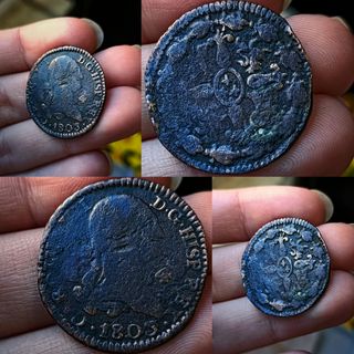 Moneda Española Antigua 