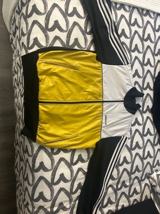 Chaqueta Adidas Originals Blanca y Amarilla