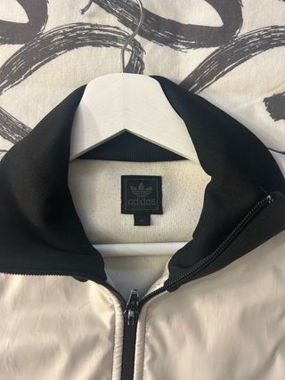 Chaqueta Adidas Originals Blanca y Amarilla