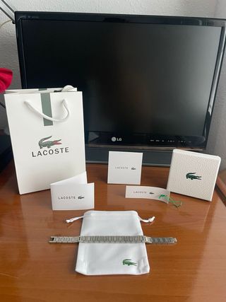Pulsera Lacoste Plata