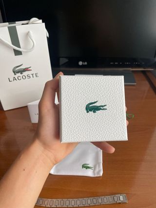 Pulsera Lacoste Plata