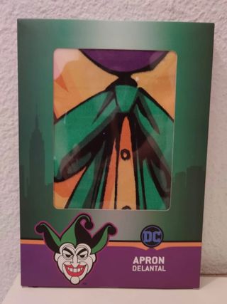 DELANTAL TRAJE JOKER DC COMICS NUEVO