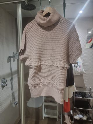 Jersey Bimba y Lola beige manga corta 