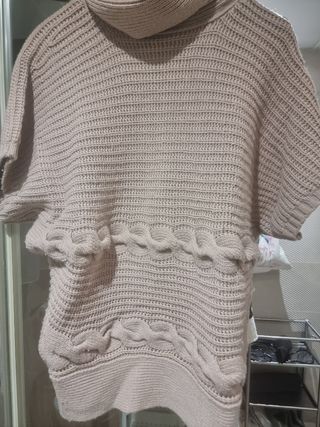 Jersey Bimba y Lola beige manga corta 