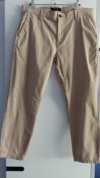 Pantalón chino SMOG beige Talla 33