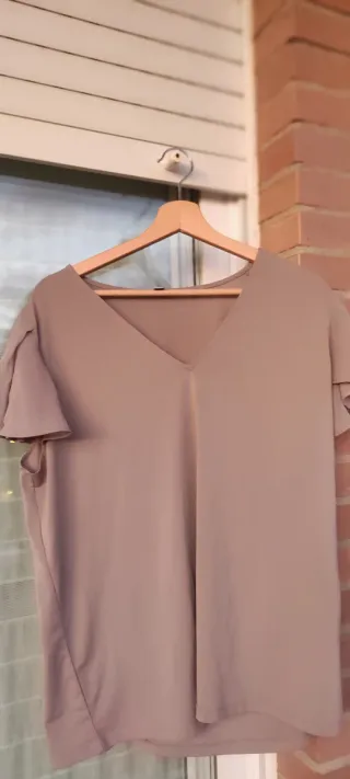 Camisa beige CORTEFIEL talla XL